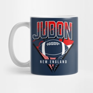 Judon New England Football Retro Mug